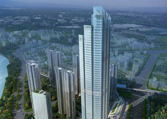 Wuhan estrelado piscando